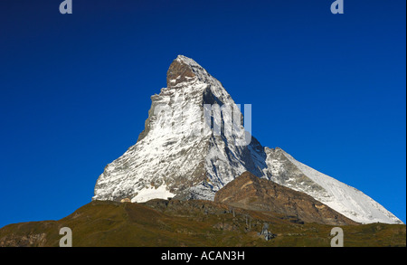 Matterhorn, Mont Cervin, Zermatt Wallis Schweiz Stockfoto