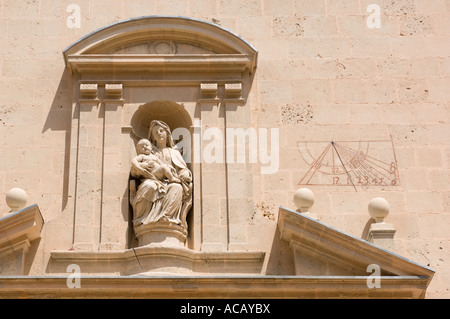 Con Catedral de San Nicolas de Bari Alicante Costa Blanca Spanien Stockfoto