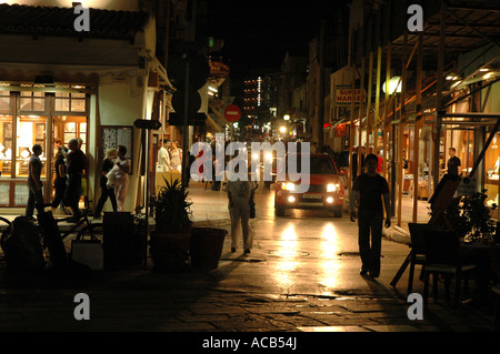 Chania (Hania) Stadt auf Kreta, Griechenland Stockfoto