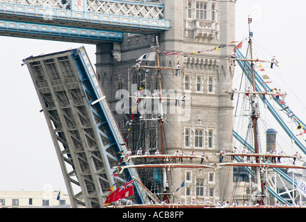 Das Segelschiff "Prince William" Stockfoto