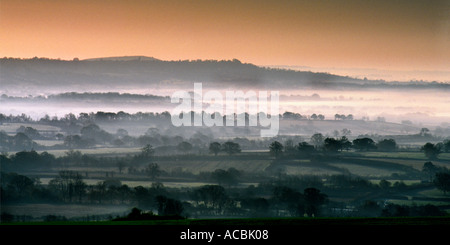 Hambledon Hill und Blackmore Vale in Dorset, England Stockfoto