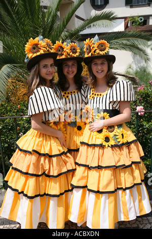 Funchal - Festival Zeit auf Madeira Stockfoto