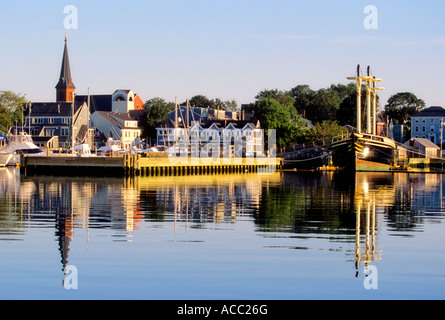 Salem Hafen. Salem Massachusetts Stockfoto