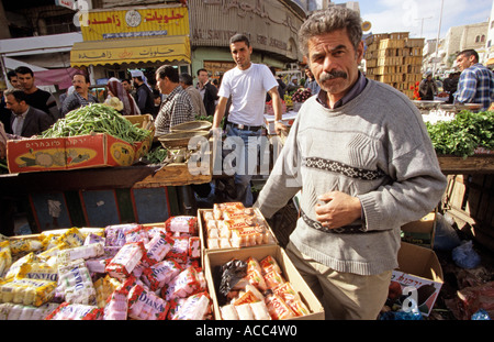 Palästinensischen Markt, Hebron, West Bank Stockfoto