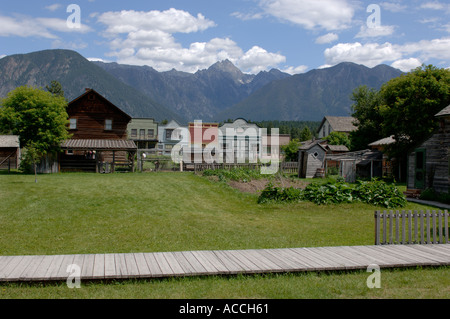 Rocky Mountains in Kanada Fort Steele Kootenay Britisch-Kolumbien Stockfoto