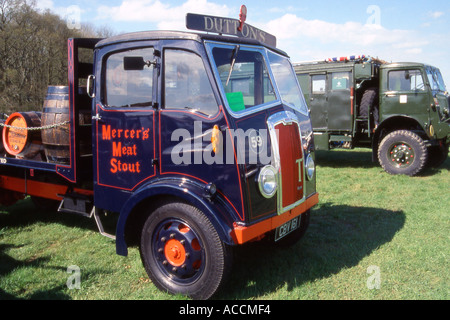 Klassische Thornycroft-LKW in einem komplett restaurierten Zustand Stockfoto