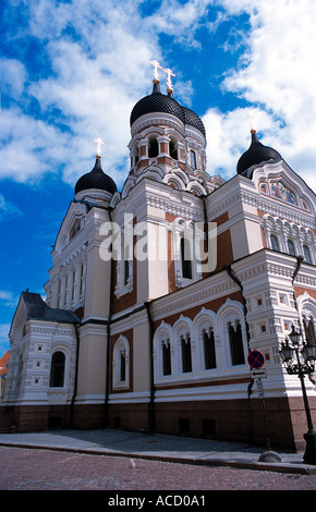 Alexander Nevsky Kathedrale Tallinn Stockfoto