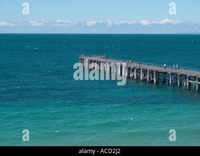 Stenhouse Bay Jetty, Innes National Park, südlichen Yorke Peninsula, South Australia, Stockfoto