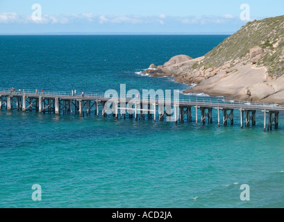 Stenhouse Bay Jetty, Innes National Park, südlichen Yorke Peninsula, South Australia, Stockfoto