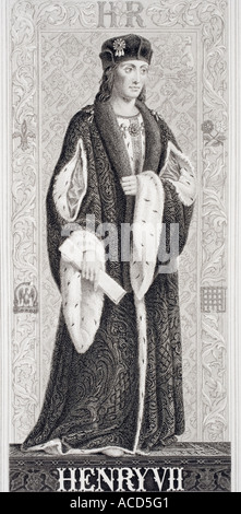 Heinrich VII., 1485 - 1509. Stockfoto