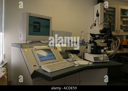 NIBIN nationalen integrierten ballistischen Informationen Netzwerk PC-Arbeitsplatz Stockfoto