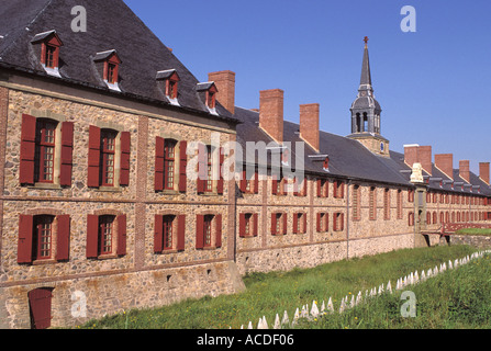 Festung von Louisbourg Cape Breton Island Nova Scotia Kanada Stockfoto