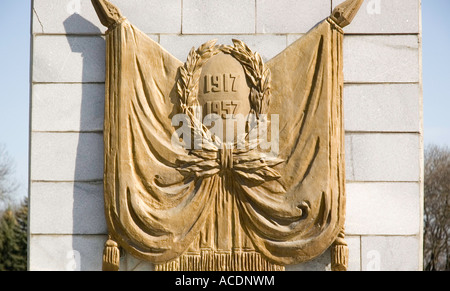 Sowjetischen Ehrenmal im Nord-Kaukasus Stadt von Yessentuki in Süd-West-Russland Stockfoto