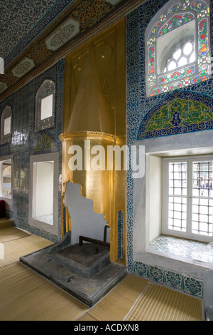Der Topkapi-Palast in Istanbul Türkei Stockfoto