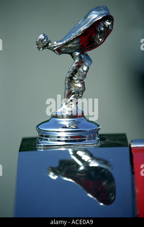 Rolls Royce "silver Lady" Hood emblem Stockfoto