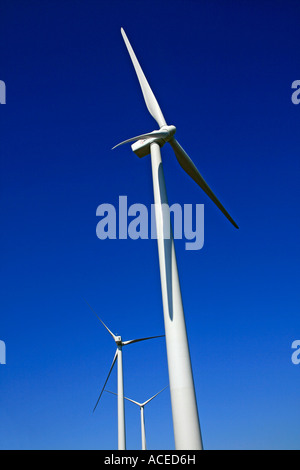 Wind-Generatoren. Lleida, Spanien Stockfoto