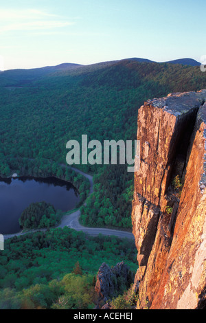 Dixville Notch New Hampshire USA auf einer Geographie-Karte dargestellt ...