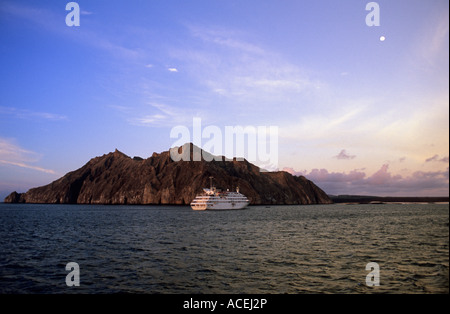 Kreuzfahrtschiff in Galapagosinseln Ecuador Südamerika Stockfoto