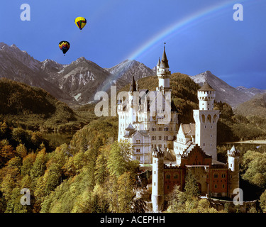 DE - Bayern: Schloss Neuschwanstein Stockfoto