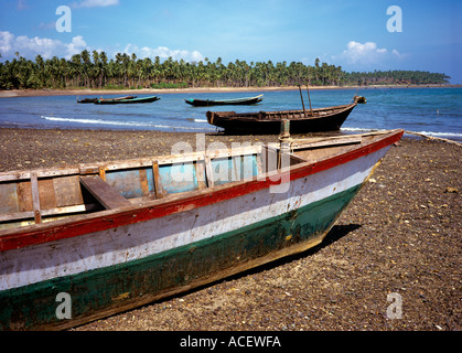 Indien South Andaman Island Angelboote/Fischerboote Ostküste Stockfoto