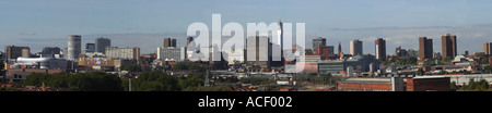 Stadtbild von Birmingham Gebäude de Skyline - 2003 Stockfoto