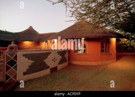 Afrikanisches Haus Stockfoto