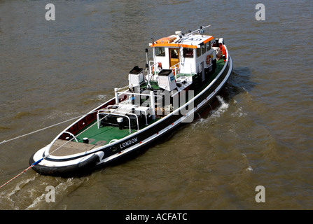 Cory Umweltdienstleistungen Schlepper, Themse, London Stockfoto