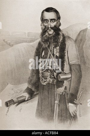 Sir Charles James Napier, 1782 - 1853 britischer General, Oberbefehlshaber in Indien und Gouverneur von Sindh Stockfoto