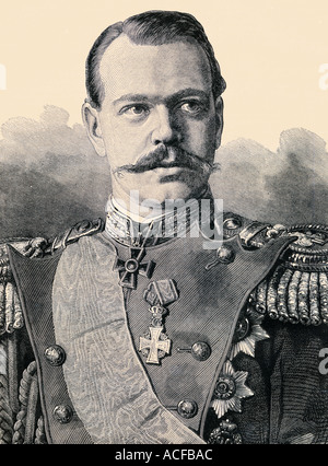 Alexander III., 1845 - 1894. Kaiser von Russland, König von Polen und Großfürst von Finnland. Stockfoto