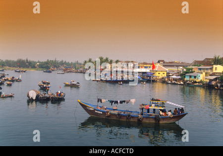Vietnam Mekong Delta schwimmenden Markt Stockfoto