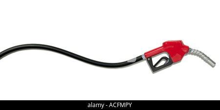 Gas-Pumpe-Düse Stockfoto