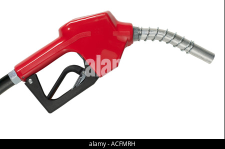 Gas-Pumpe-Düse Stockfoto