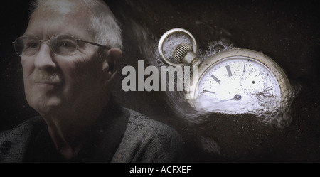 Im Laufe der Zeit Stockfoto