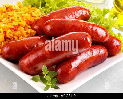 CHORIZO WURST Stockfoto