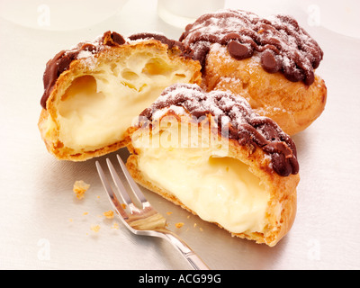 PUDDING CHOUX BUN Stockfoto