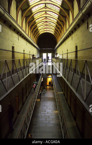 Old Melbourne Gaol Melbourne Victoria Australien Stockfoto