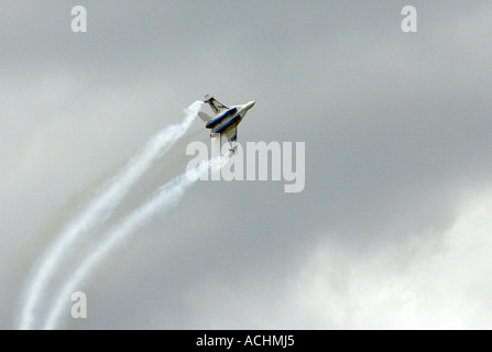 MIG-29M-OVT Düsenjäger der russischen Aircraft Corporation während der ILA 2006 in Berlin Stockfoto