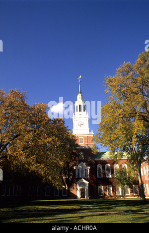 Landschaftlich am Dartmouth College in Hanover (New Hampshire) Stockfoto