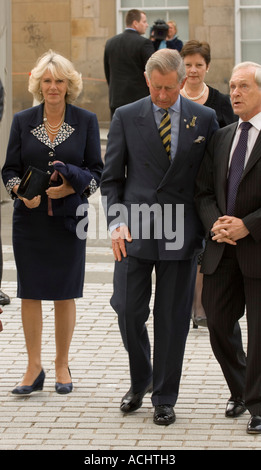 Seine königliche Hoheit der Prinz von Wales und die Herzogin von Cornwall Stockfoto