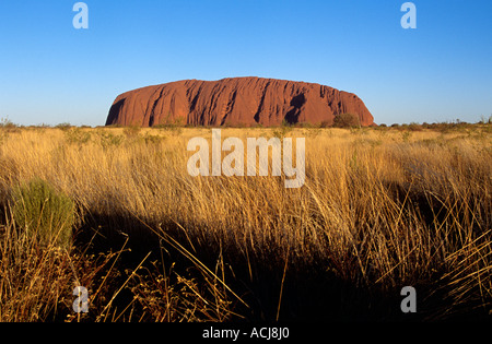 Mount Uluru, Uluru, Kata Tjuta Nationalpark, Northern Territory, Australien Stockfoto