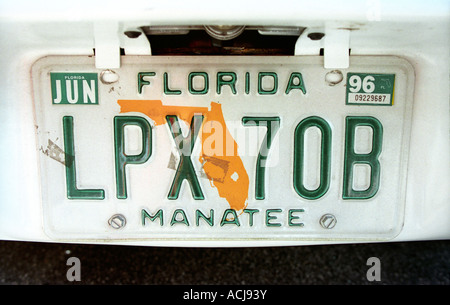 Mietwagen in Florida Stockfoto