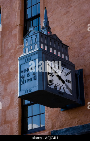 Stadt-Uhr, Dundee, Schottland Stockfoto