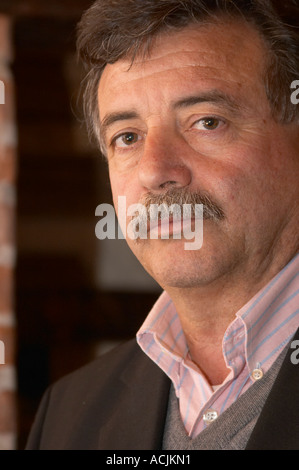 Reinaldo de Lucca, Besitzer und Winzer Bodega De Lucca Weingut, El Colorado, Progreso, Uruguay, Südamerika Stockfoto