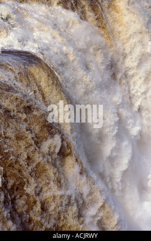 Iguaçu-Wasserfälle Grenze von Brasilien Argentinien und Paraguay Stockfoto