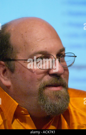 Mark Canter, Gründer und CEO von Breitband-Mechanik, bei der Les Blog-Konferenz in Paris Dezember 2005 am Bloggen, neue Medien und Internet-Strategie Stockfoto