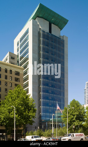 Bundesgericht, Seventh Avenue und Stewart Street, Seattle, Washington, USA Stockfoto