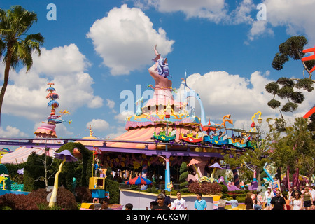 Seuss Landing, Islands of Adventure, Orlando, Florida Stockfoto