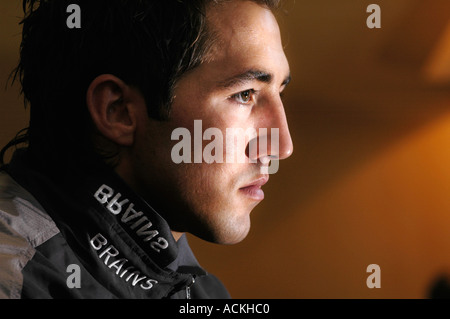 Gavin Henson professionelle Rugby-union-Spieler, spielte für Fischadler, Wales und British and Irish Lions Stockfoto