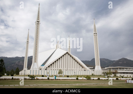 Shah Faisal Moschee in Islamabad, Pakistan Stockfoto