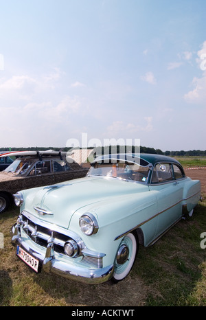 Bottrop Kustom Kulture 2007 Hot Rods Kustoms Kreuzer Kunst auf dem Flugplatz in Bottrop Kirchhellen Stockfoto